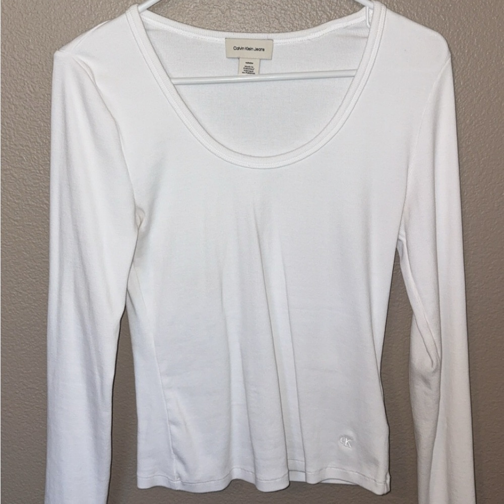 Calvin Klein Jeans Classic White Tee